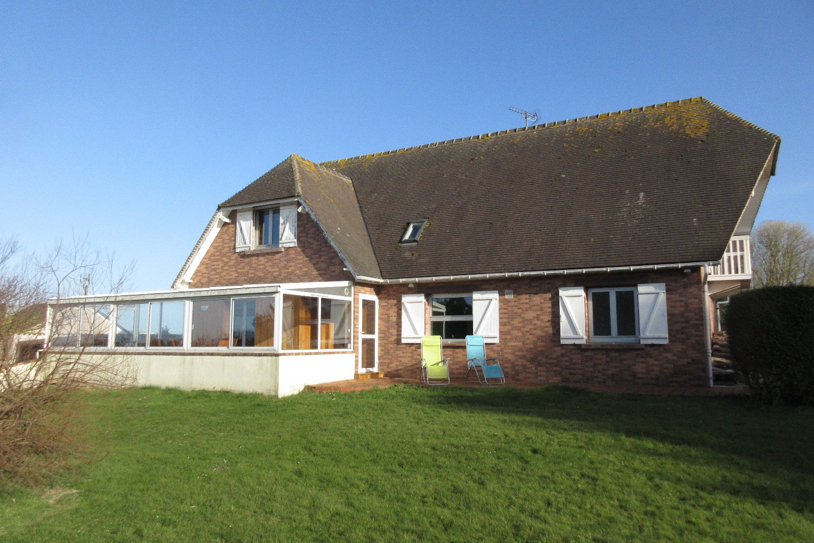 Vente Saint Aubin Sur Mer à quelques mètres de la plage